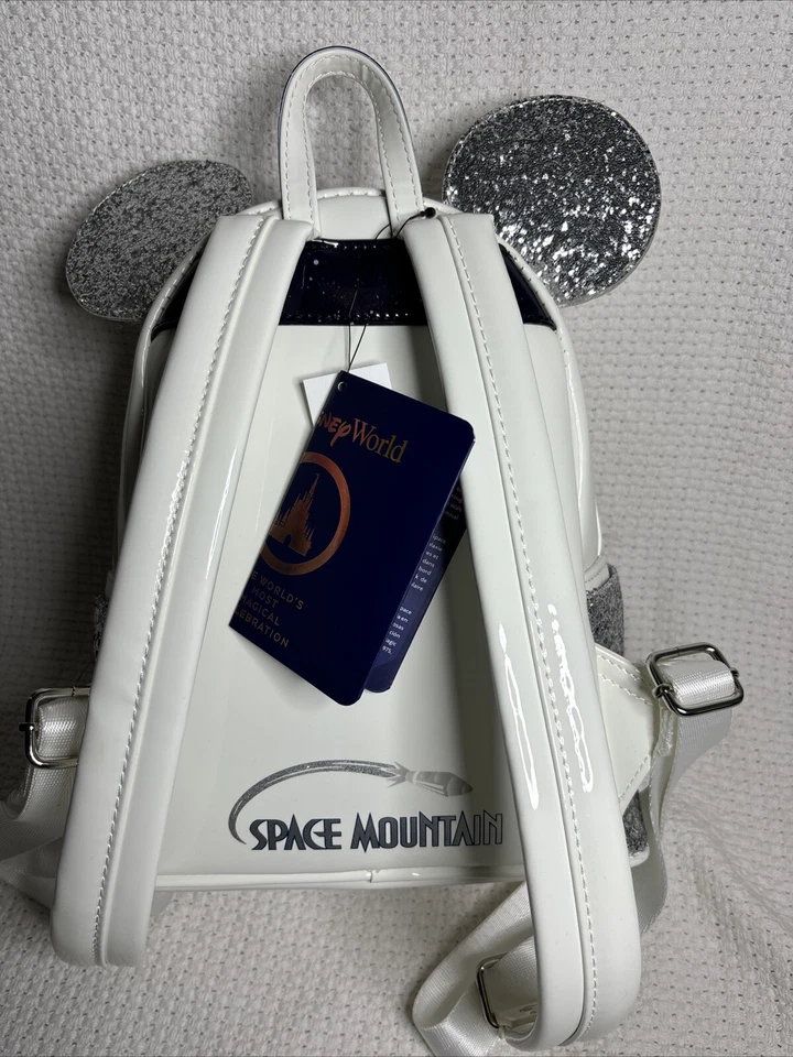 Disney Loungefly Mickey Mouse Main Attraction MMMA Space Mountain Backpack - Image 4 of 4