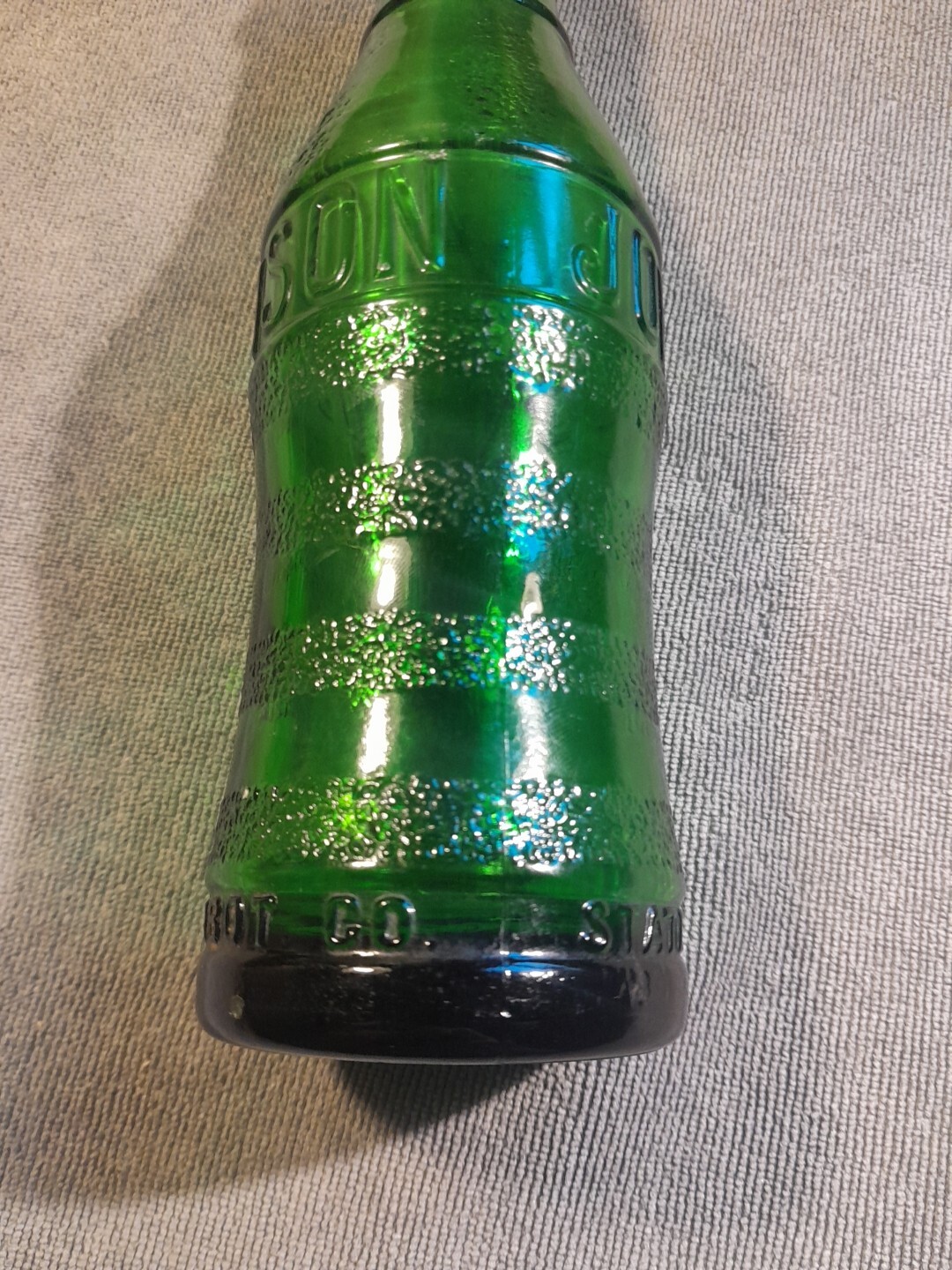 Vintage Johnson Green Soda Bottle CocaCola Bottling Co. Statesville NC eBay