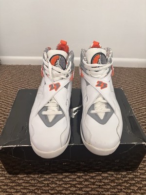 Jordan Air Jordan 8 Retro Orange Blaze White/Gray/Orange 2007 305381-102