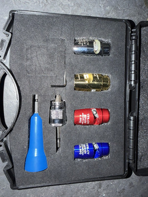 TTC-CV 112-070 Hand Crimper Tool Set w/ Case, Assorted Dies & Hex Key