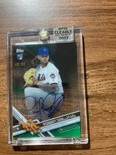 2017 Topps Clearly Authentic Auto Robert Gsellman #CAAU-RGS Rookie Auto #/99