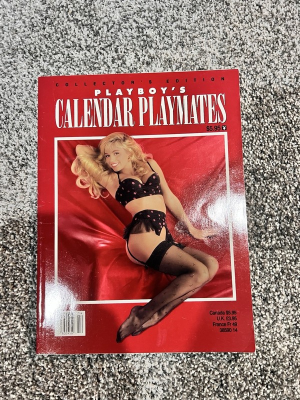 PLAYBOY'S CALENDAR PLAYMATES    NOVEMBER 1992    #39