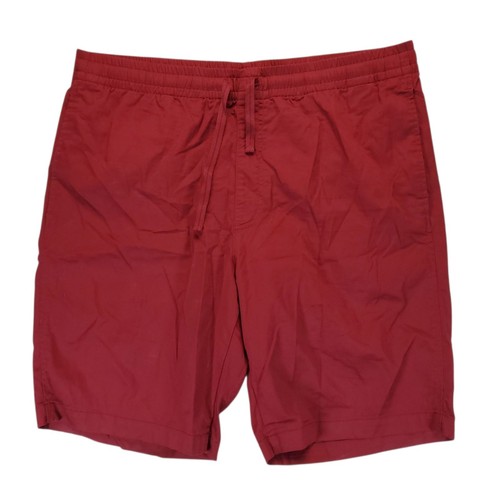 Uniqlo Shorts Herren XL rot Freizeit Sport Activewear Kordelzug Überziehtaschen