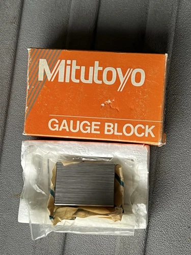 Mitutoyo 1.0 inch Gauge Block Rectangle Steel 611201-23