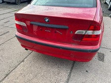 BMW 3er E46 Limousine Stoßstange mit PDC Hinten 438/3 JAPANROT 7030587