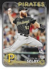 2024 Topps Series 2 - Colin Selby #668 (RC)