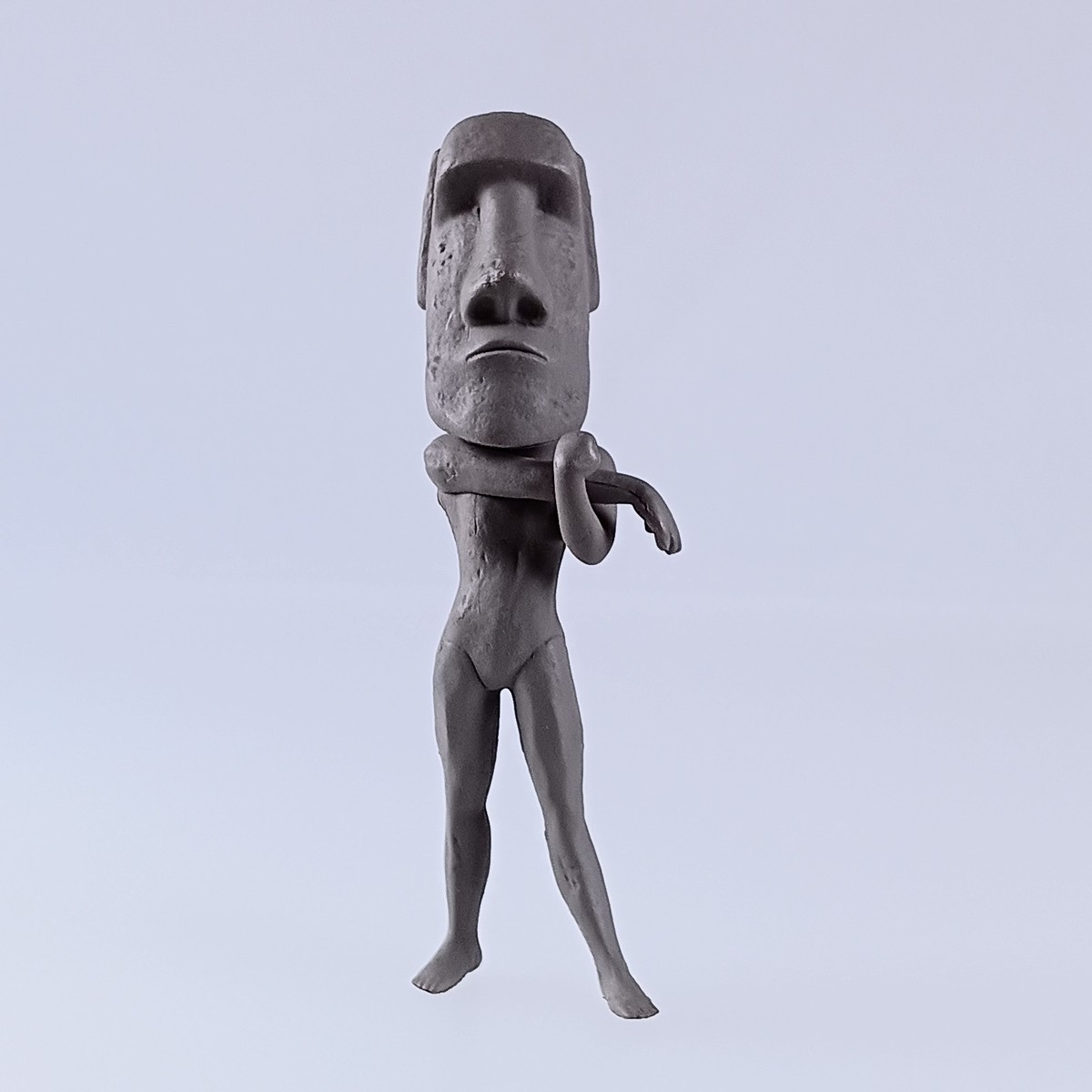 Stretching Moai Mascot Figure Vol. 2 From Japan | eBay