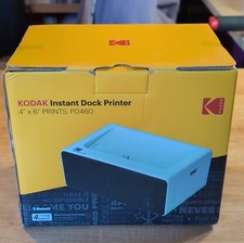 Kodak Instant Dock PD460 Mobile Printer Bluetooth USB-C Portable 4x6