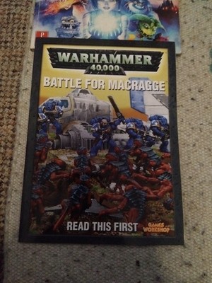 Warhammer 40.000 Battle for Macragge Games Workshop Regelbuch gebraucht Magazin