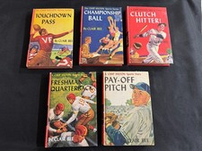 Lot of 5 CHIP HILTON SPORTS STORIES  by Clair Bee FOOTBALL BASEBALL BASKETBALL