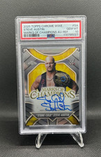 Stone Cold Steve Austin — 2025 Topps Chrome WWE Marks of Champions Auto PSA 10