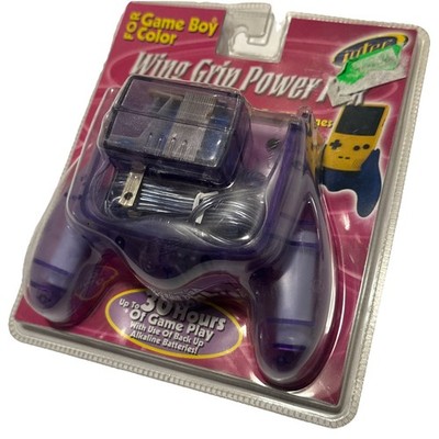 Intec Wing Grip Power Pack For Nintendo Gameboy Color NEW SEALED RARE Purple