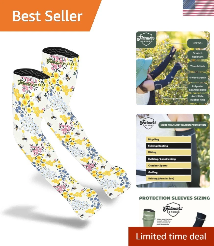 Sleeves | UV Cooling Sleeves | Anti-Scratch Sun Protection Arm Sleeves for Ga...
Opens in a new wind