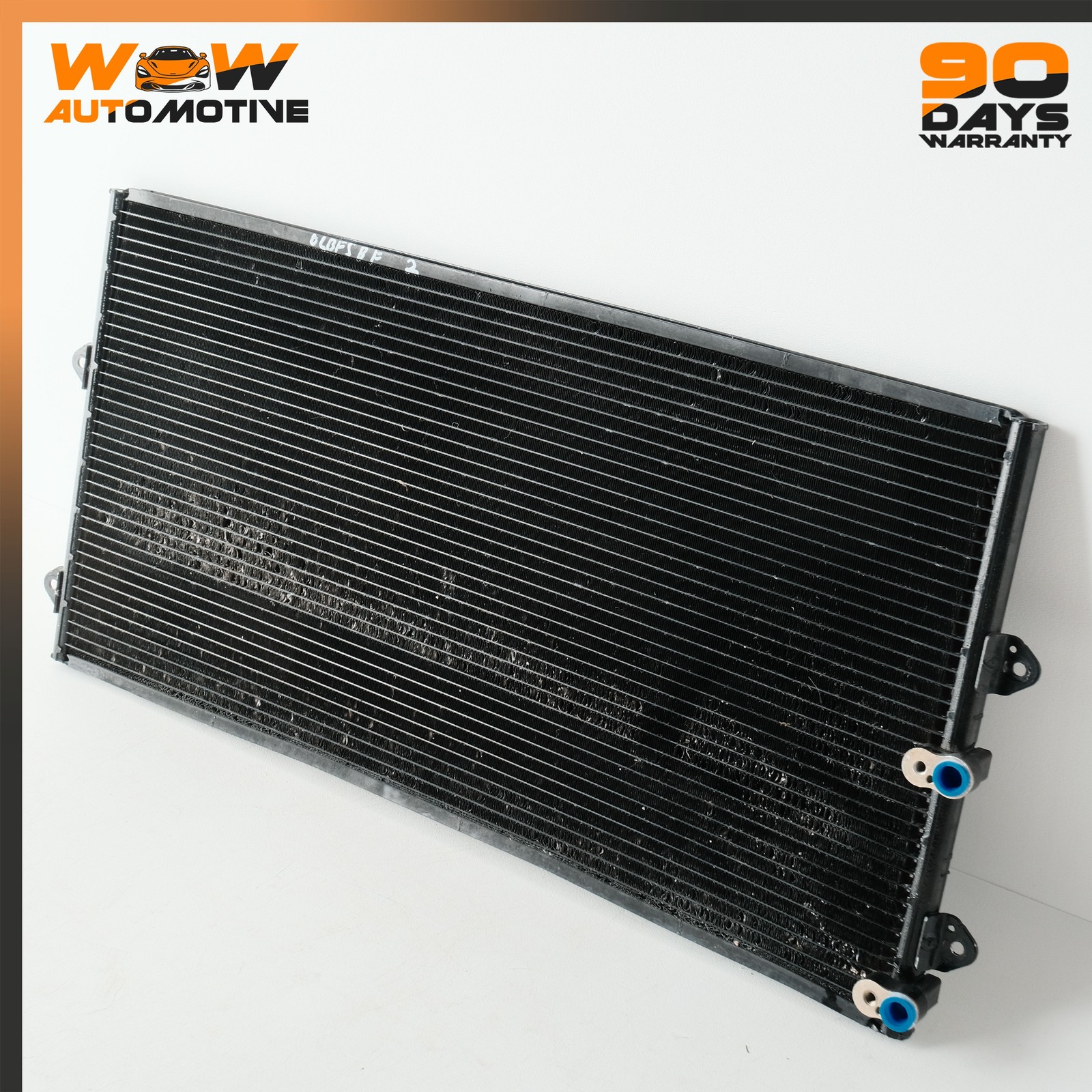04-13 BENTLEY CONTINENTAL FLYING SPUR GT ENGINE COOLING RADIATOR AC CONDENSER OE