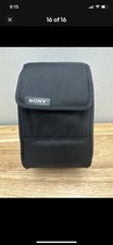 Sony LCS-FEA1 Large Black Camera Lens Bag New