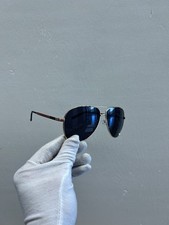 Authentic New Gucci GG0062S 003 Aviator Sunglasses Black Frames Grey Lenses