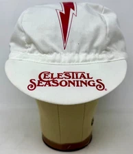 1980's Celestial Seasonings Red Zinger Cycling Biking Racing Team Hat Cap LeMond