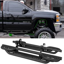 Side Step Running Boards for 07-18 Silverado Sierra 1500-3500 Regular Cab