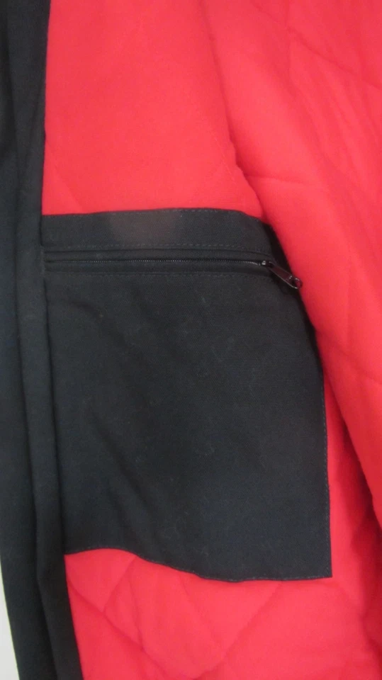 Vintage Carhartt J13 Black Santa Fe Bomber Jacket Men's Size XL EUC - Image 4 of 4