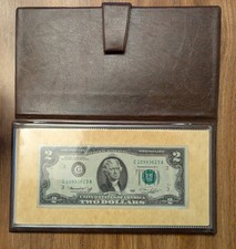 1976 USA $2 Two Dollar Bicentennial Commemorative Bill First Day of Issue