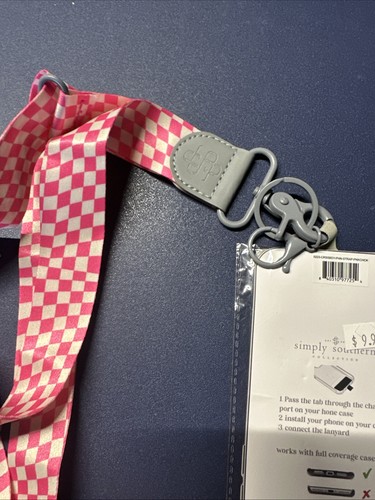 Simply Southern Phone Lanyard Crossbody Wrist Adjustable Anti-Theft Phone Strap - Picture 3 of 5