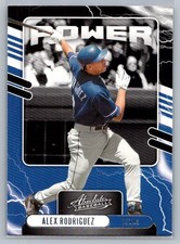 2021 Panini Absolute #PO-12 Alex Rodriguez Power Retail