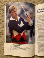 Hal Sutton Autograph 1988 ORIGINAL HAND SIGNED (NOT a print)