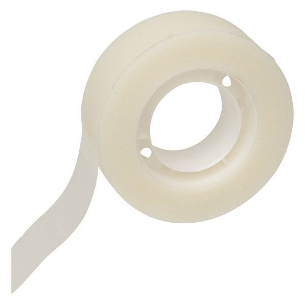 Invisible Mending Tape 19mm x 33m 2 Pack Matt Finish Write On Document Repair