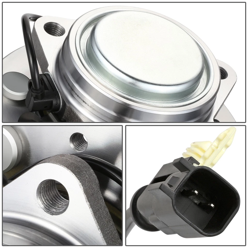 Conjunto de buje de cojinete de rueda delantera para Sierra Silverado Yukon Tahoe 2014-2020 tracción trasera Foto 3 de 4