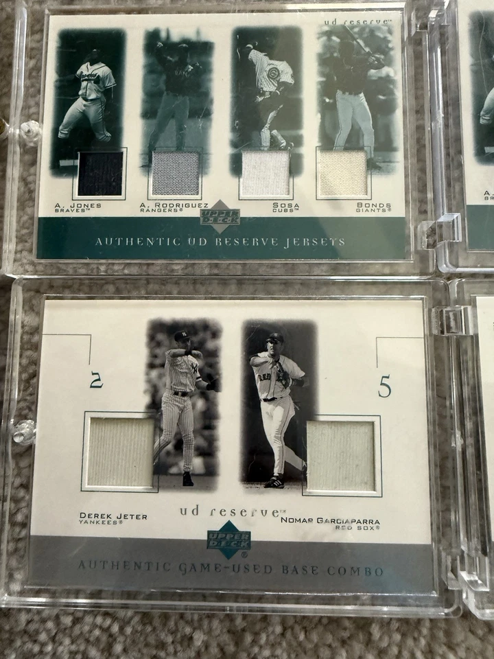 Combos de murciélago usados en juego UD Reserve 2001 Foto 3 de 4