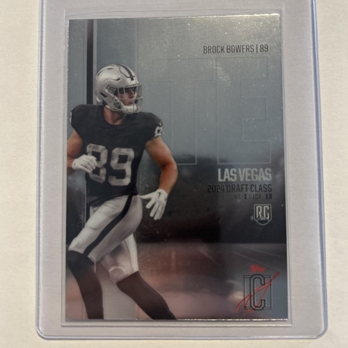 Brock Bowers 3 Karten Lot 2024 Topps Signature Class Rookie RC