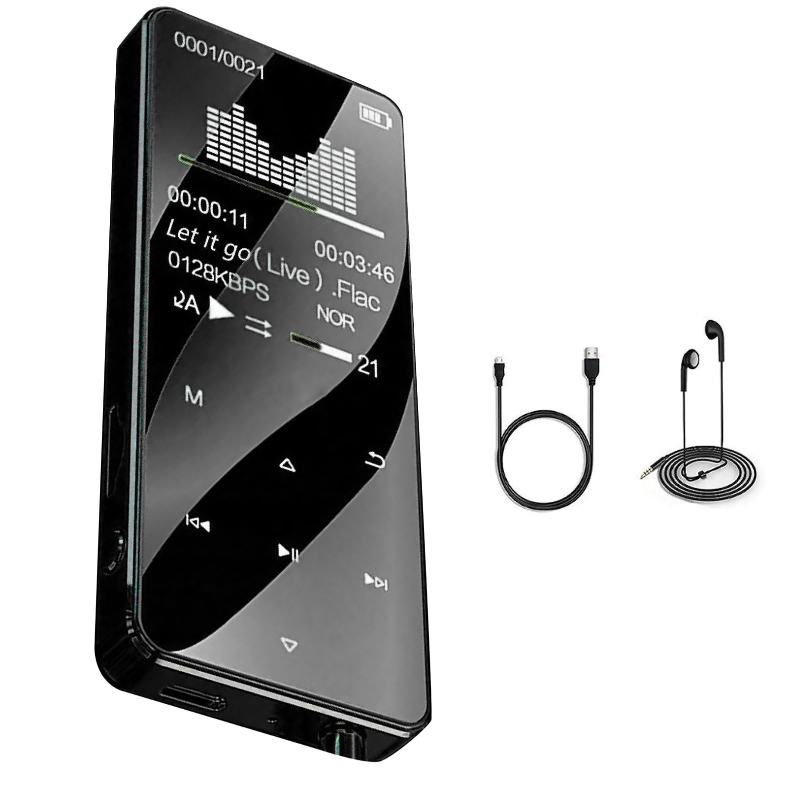 5.0 Bluetooth MP4/MP3 Player Support MP3, WAV, and Other Playback Formats
