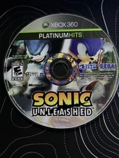 Sonic Unleashed Microsoft Xbox 360 Platinum Hits CIB