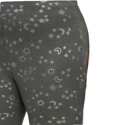 TORRID Stipple Stars Dark Shadow Full-Length Leggings NWT Size 1X