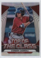 2020 Panini Prizm Top of the Class Silver Prizm Corbin Carroll #TOC-16 0f23
