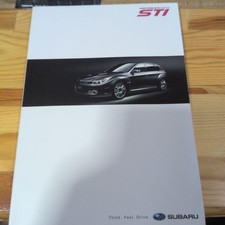 Toyota Mark II, Corona Exiv, Subaru Impreza WRX STI car catalogs 3-volume set