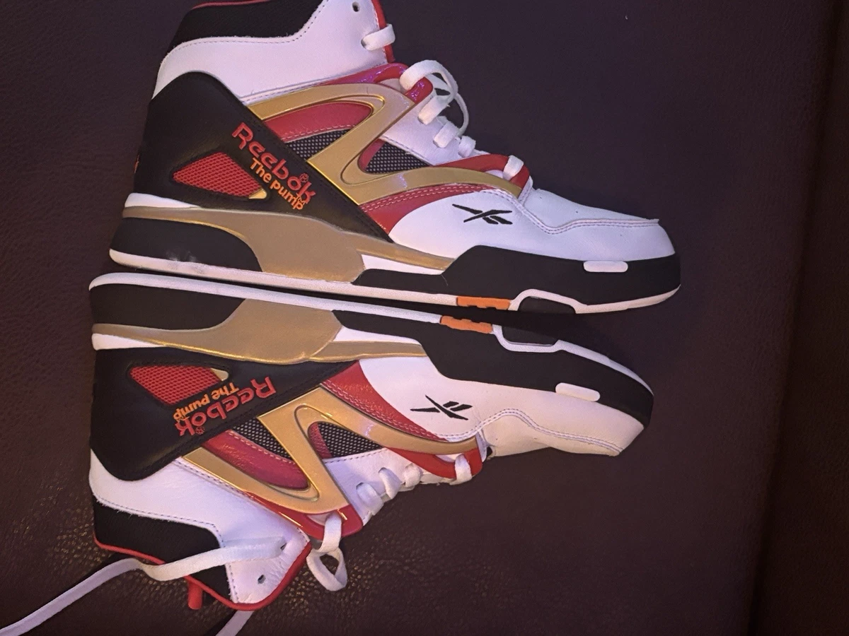 Reebok Pump Omni Zone II White/Black/Wild Orange for Sale