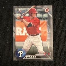 2016 Bowman Draft Cole Stobbe #BD-62 Silver /499 Rookie Philadelphia Phillies