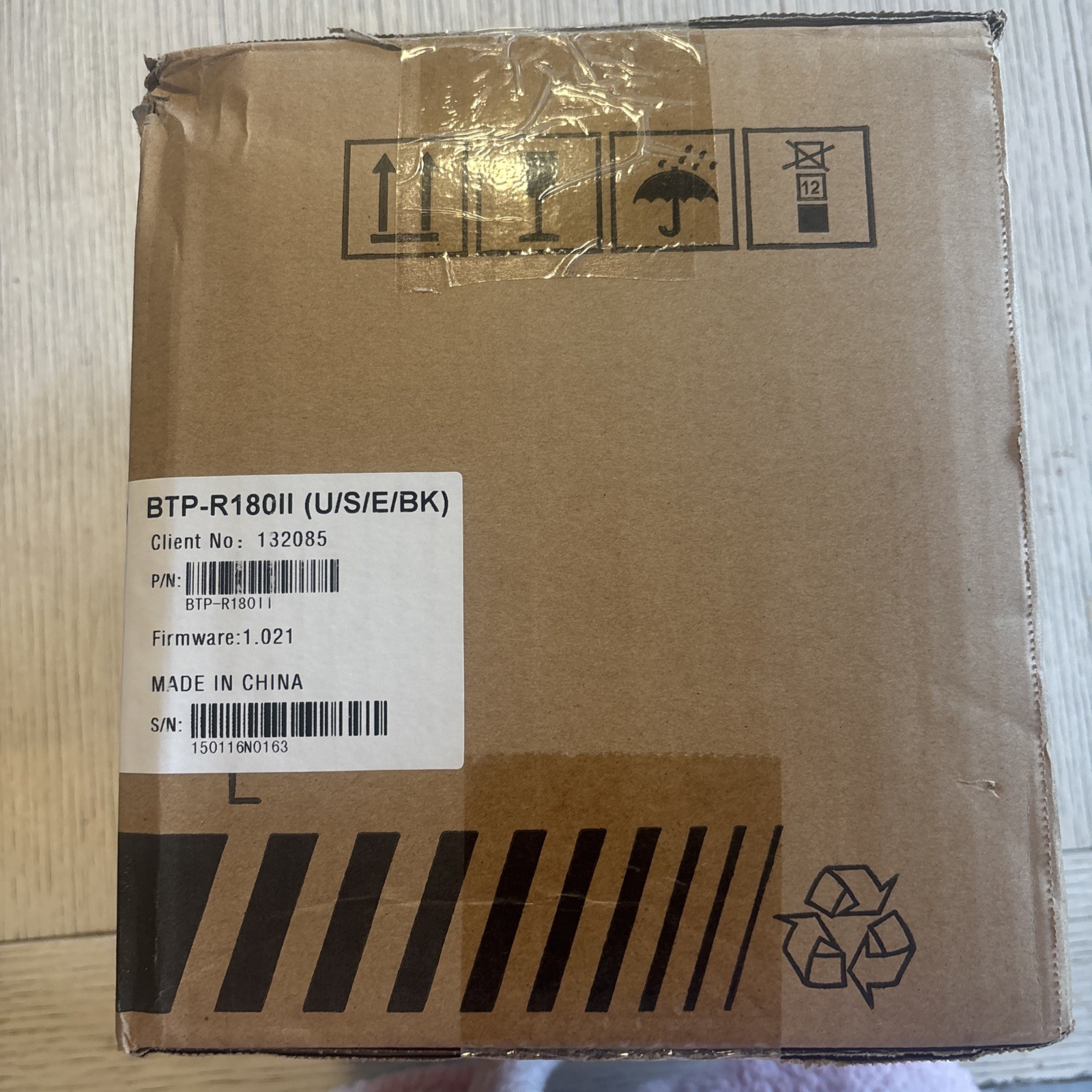 Receipt Printer Model BTP-R180ll Brand New Factory Sealed