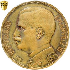 [#489379] Italia, Vittorio Emanuele III, 100 Lire, 1910, Rome, Pattern, Bronzo, 