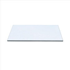 15" X 30" Rectangle Tempered Glass Table Top 3/8" Thick Flat Polish Edge