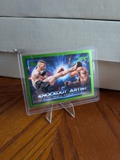 2025 Topps UFC Knockout - Knockout Artists Daniel Hooker #KA-14 Lime Green /99