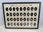 Bullets of the Civil War in 16"x12" Matted Display Case 36 Authentic Bullets