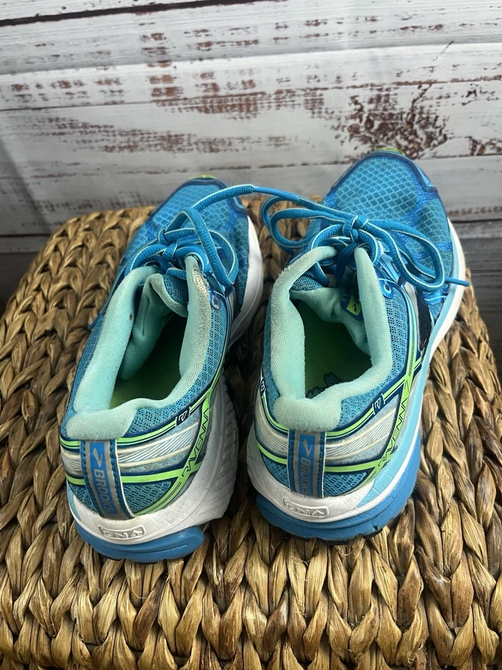 Brooks Ravenna 7 Sneakers Women’s 9 Blue Carpe Runem SB9 - Image 4 of 4