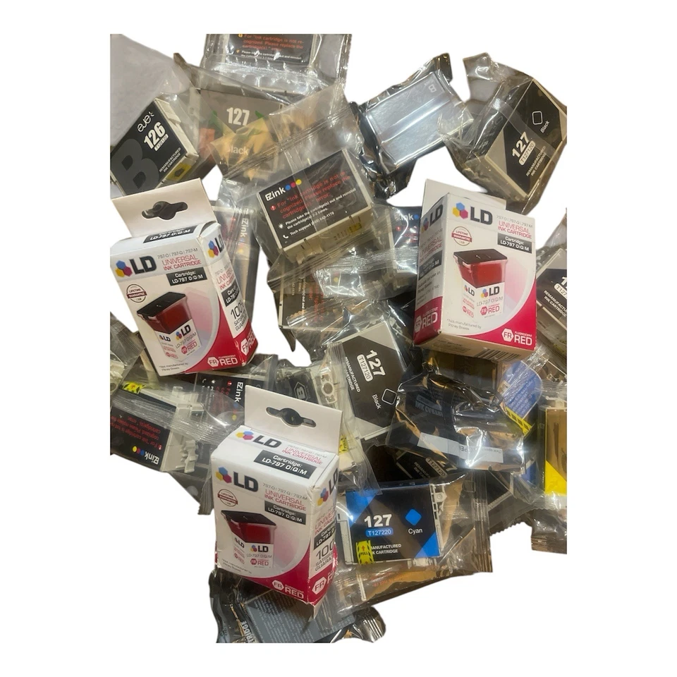 Lote de 29 Cartuchos de Tinta para Epson y Más | Genuinos y Compatibles | ¡Gran Valor! Foto 2 de 2