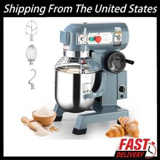 15Qt 600W Commercial Food Mixer W/ Timing Function Heavy Duty Electric Food US
