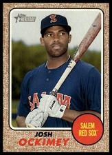 2017 Topps Heritage Minor League Josh Ockimey #145