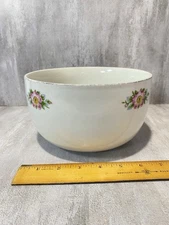 Vintage Hall’s Rose White 658 Serving Bowl 7”
