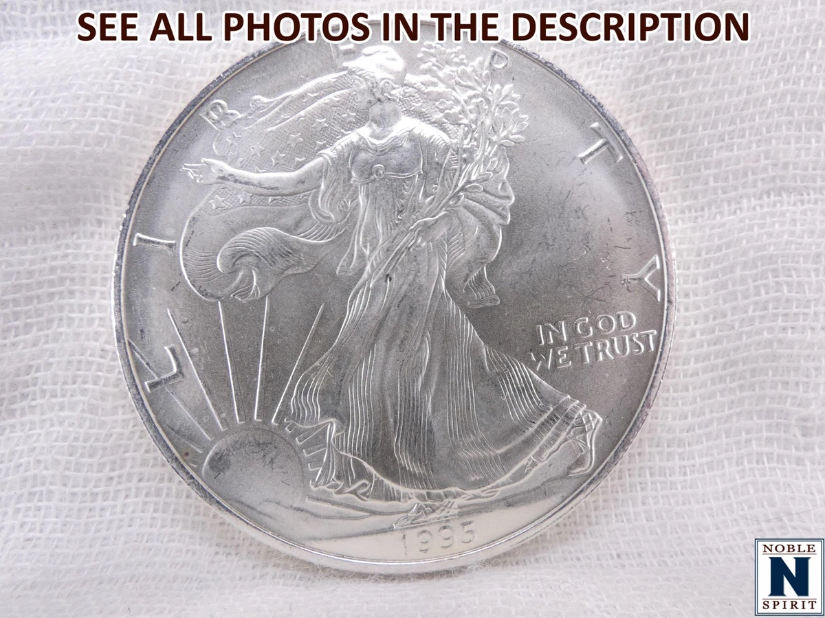 American Eagle 1 oz Precious Metal Content per Unit 1995 Silver