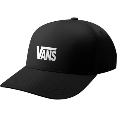 Vans Stretch Logo Snapback Cap in Black